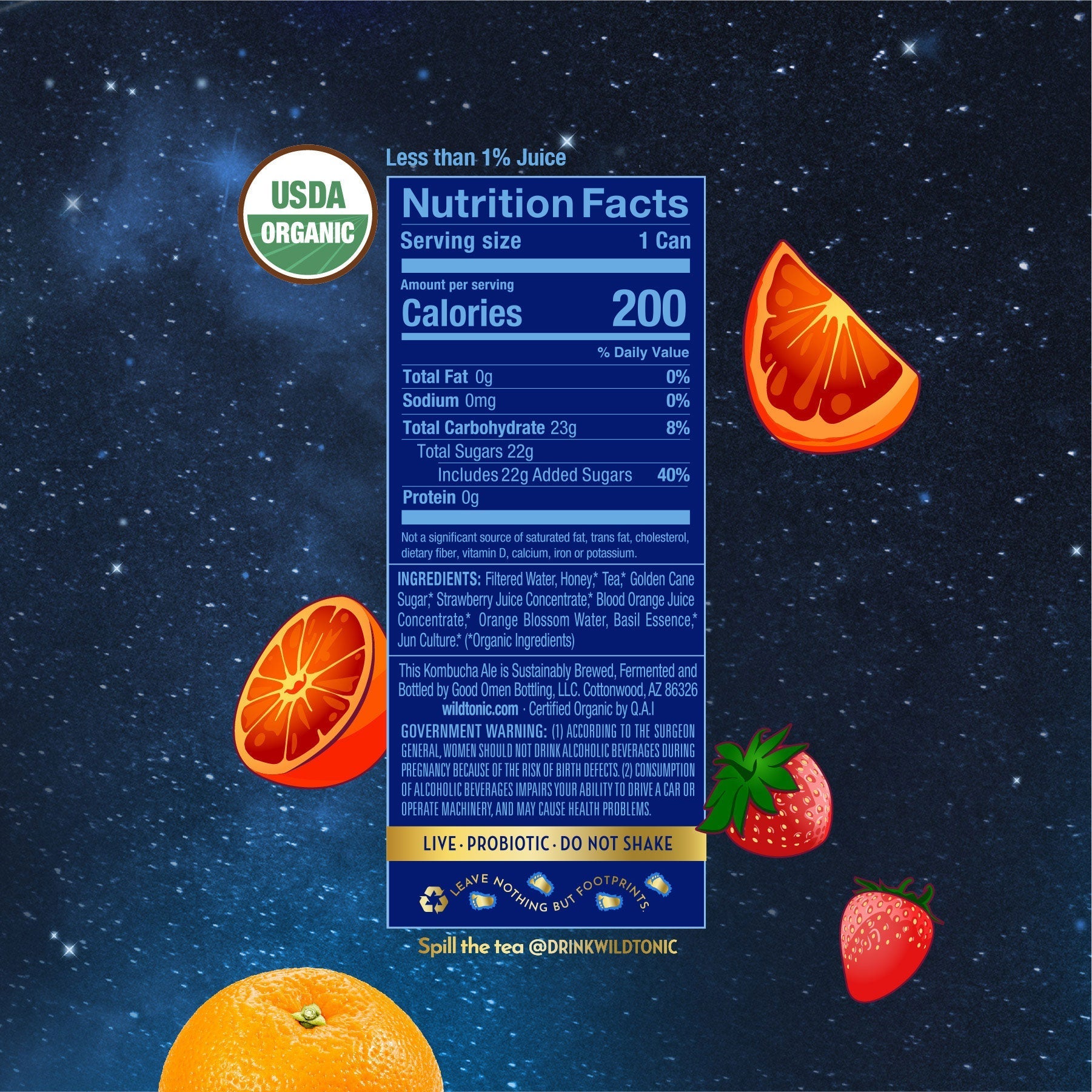 Strawberry Blood Orange 4-Pack