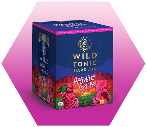 Raspberry Goji Rose 4-Pack