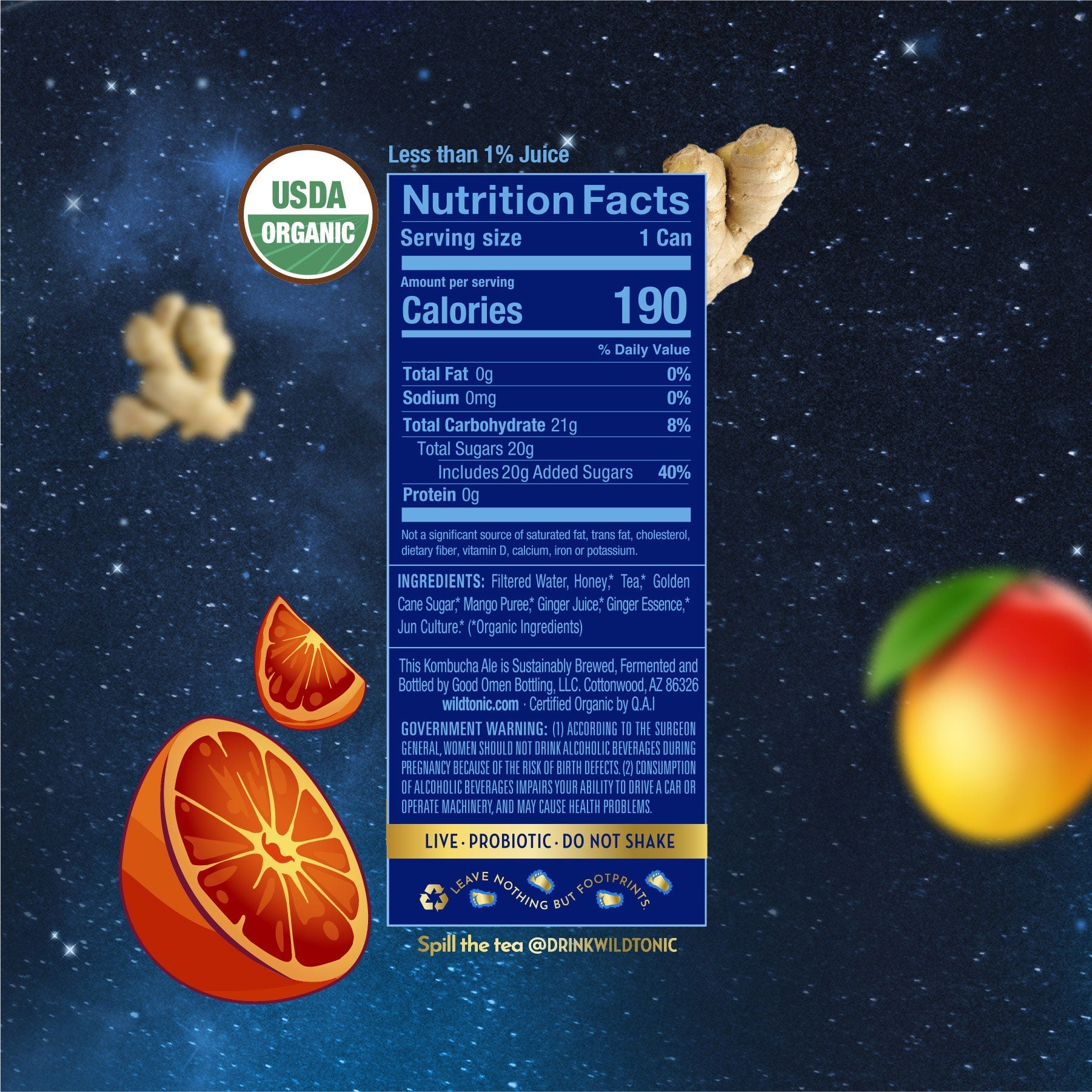 Mango Ginger 4-Pack